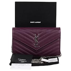 Envelope WOC Crossbody Bag Lila - Saint Laurent
