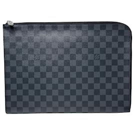 Louis Vuitton Pochette Damier Jour GM Men's Clutch Bag