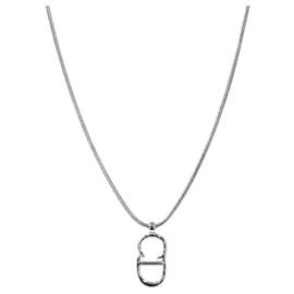Collana Verticale CD Argento - Dior