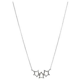 Tiffany & Co Collana in argento Triple Star
