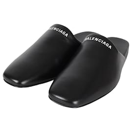 Balenciaga Mule in pelle con logo