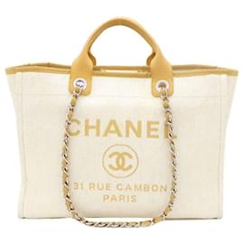 Deauville Large Tote Bag and Shoulder Bag - Chanel