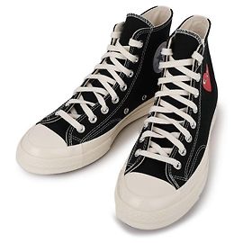 Comme Des Garcons Sneakers alte Single Heart Chuck