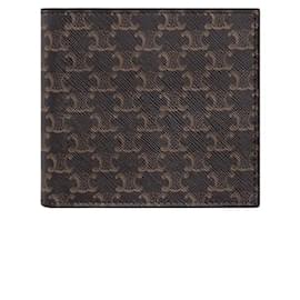 Portafoglio in tela Triomphe Nero - Céline
