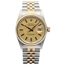 Rolex Orologio Datejust Original Bokashi Wide Boy Men's Combo Vintage