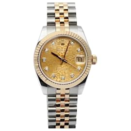Rolex Datejust Medium Original Diamond Computer Dial Ladies' Combi Watch Warranty