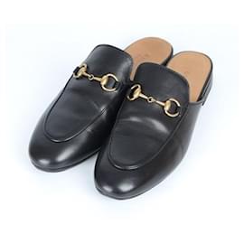 Gucci Mocassino in pelle Kings Horsebit Nero