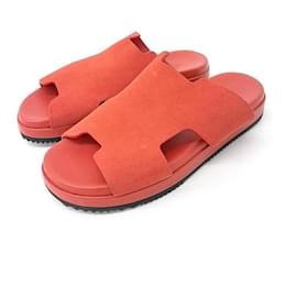 Hermès Hermes Wildleder-Slipper