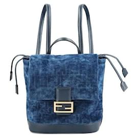 Denim-Rucksack - Fendi
