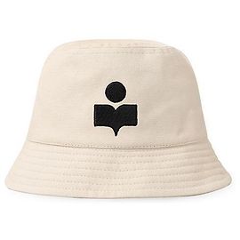 Isabel Marant Hailey Logo Bestickter Bucket Hat
