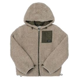 Miu Miu Jaqueta Teddy Down de peso médio para mulher