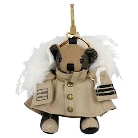 Portachiavi Thomas Bear Trench Coat in cashmere - Burberry