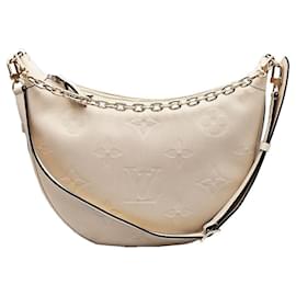 Borsa Hobo Loop Empreinte Monogram Crema - Louis Vuitton
