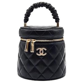 Chanel Bolso Tote de cosméticos con asa superior vanity