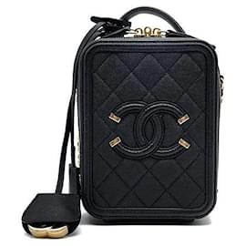 Chanel Borsa Tote e Borsa a Spalla in Caviar