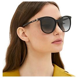 Jimmy Choo Sonnenbrille ILANA SK Round Cat Eye Black Acetate