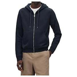 Zip-Up Hoodie Sweatshirt Marine - Hermès
