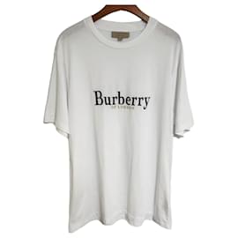 T-Shirt mit kurzen Ärmeln und besticktem Logo - Burberry