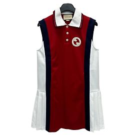 Gucci Vestido polo de jersey técnico