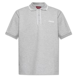 Polo in piqué di cotone - Gucci