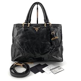 Prada Borsa Tote e Borsa a Spalla Vitello Shine Way