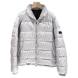 Giacca Imbottita Oblique Argento - Dior