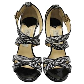 Sandaletten mit Absatz und offener Zehenpartie - Jimmy Choo