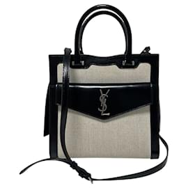 Saint Laurent Borsa Tote e Borsa a Spalla Uptown Cabas Small