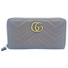 Gucci Portafoglio lungo GG Matelassé Zip