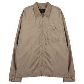 Nylon-Hemd mit Reißverschluss - Prada