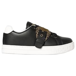 Zapatillas con hebilla barroca - Versace
