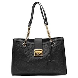 Borsa a tracolla Gucci Shima Line Supreme Padlock