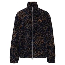 Kenzo Giacca in pile Star Tiger