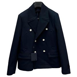 Louis Vuitton Cappotto doppiopetto in misto cotone