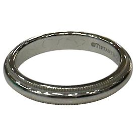 Tiffany & Co Anillo de banda Together Millgrain en platino