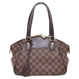 Louis Vuitton Borsa Tote Verona PM in tela Damier Ebene
