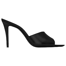 Saint Laurent Mule Romy in pelle liscia