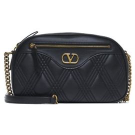 Valentino Borsa a tracolla media in pelle nappa trapuntata