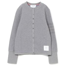 Gestreickter Baumwollcardigan - Thom Browne