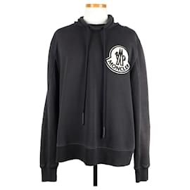 Sweatshirt mit hohem Kragen und großem Logo XL - Moncler