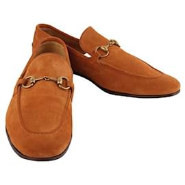 Gucci Mocassini Jordan Horsebit in scamosciato Taglia