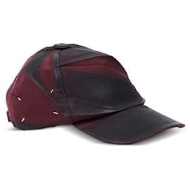 Cappellino da baseball in cotone rivestito nero - Maison Martin Margiela