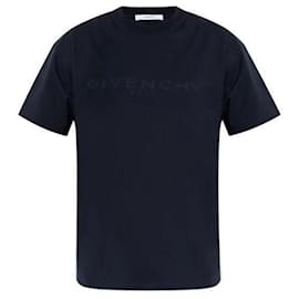 Paris Jacquard Kurzarm-T-Shirt - Givenchy