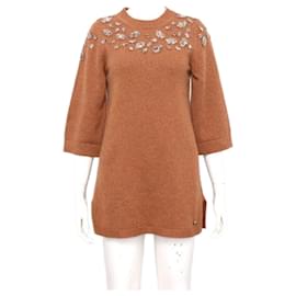 Suéter túnica de cachemira para mujer - Chanel
