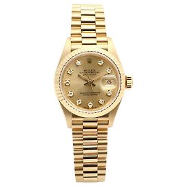 Rolex Datejust Gold After Diamond Damenuhr aus Gold