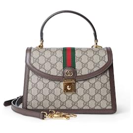 Piccola borsa a mano con tracolla GG Ophidia Web - Gucci
