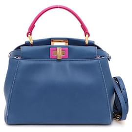 Borsa Tote e Borsa a Spalla Fendi Peekaboo Mini