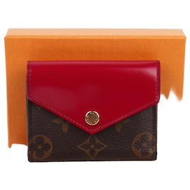 Louis Vuitton Cartera Zoe Fuchsia Cartera Compacta
