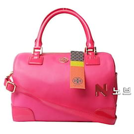 Borsa a spalla quadrata Saffiano Robinson - Tory Burch