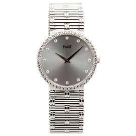 Piaget Cassa per orologio Altiplano Tradition in oro bianco, misura Medium da uomo
